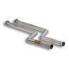 Supersprint Cat Delete Front Pipes for BMW E82/E88 135i | 1M